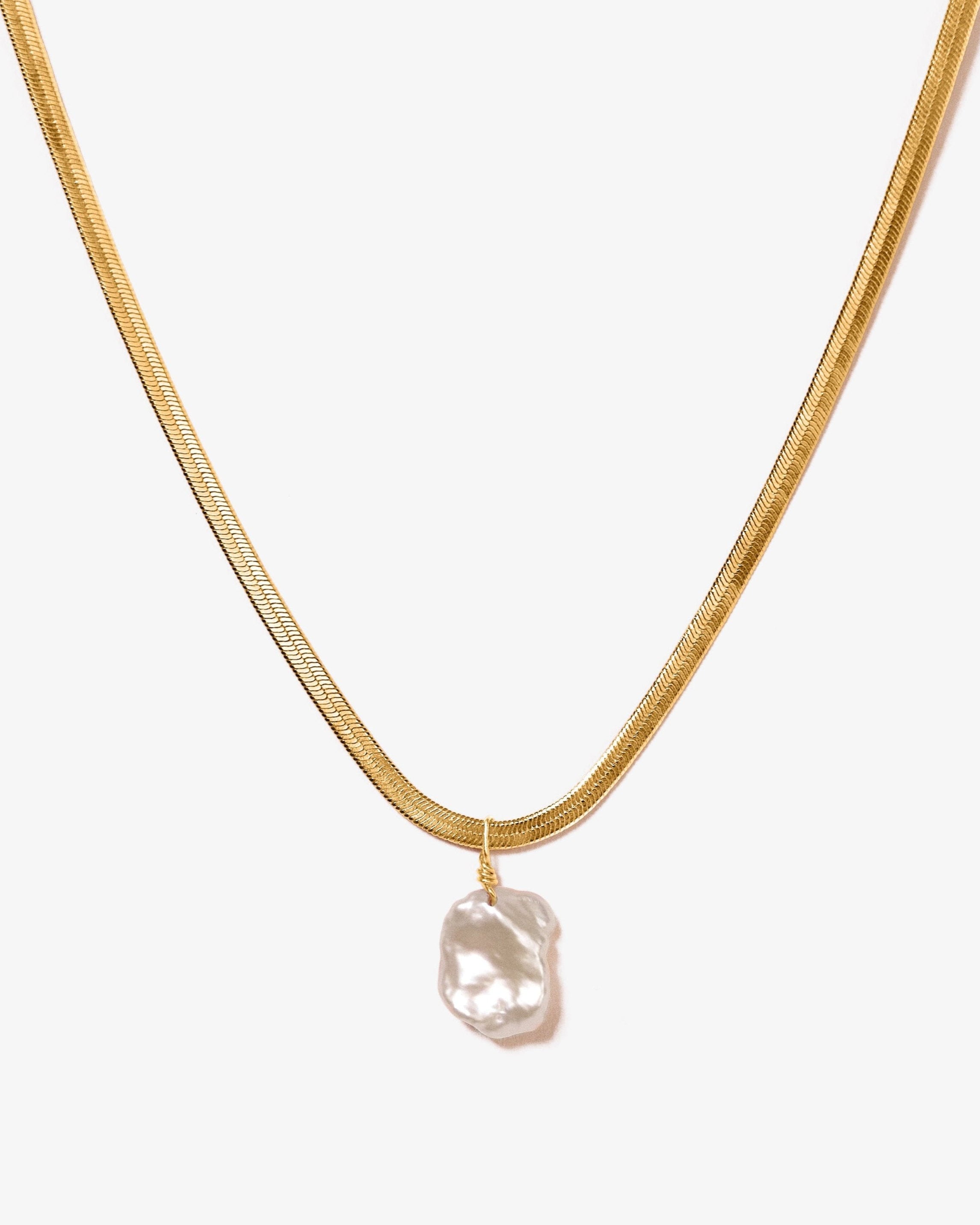 Ula Necklace - | Adorn Pili | Pearl Statement Jewelry