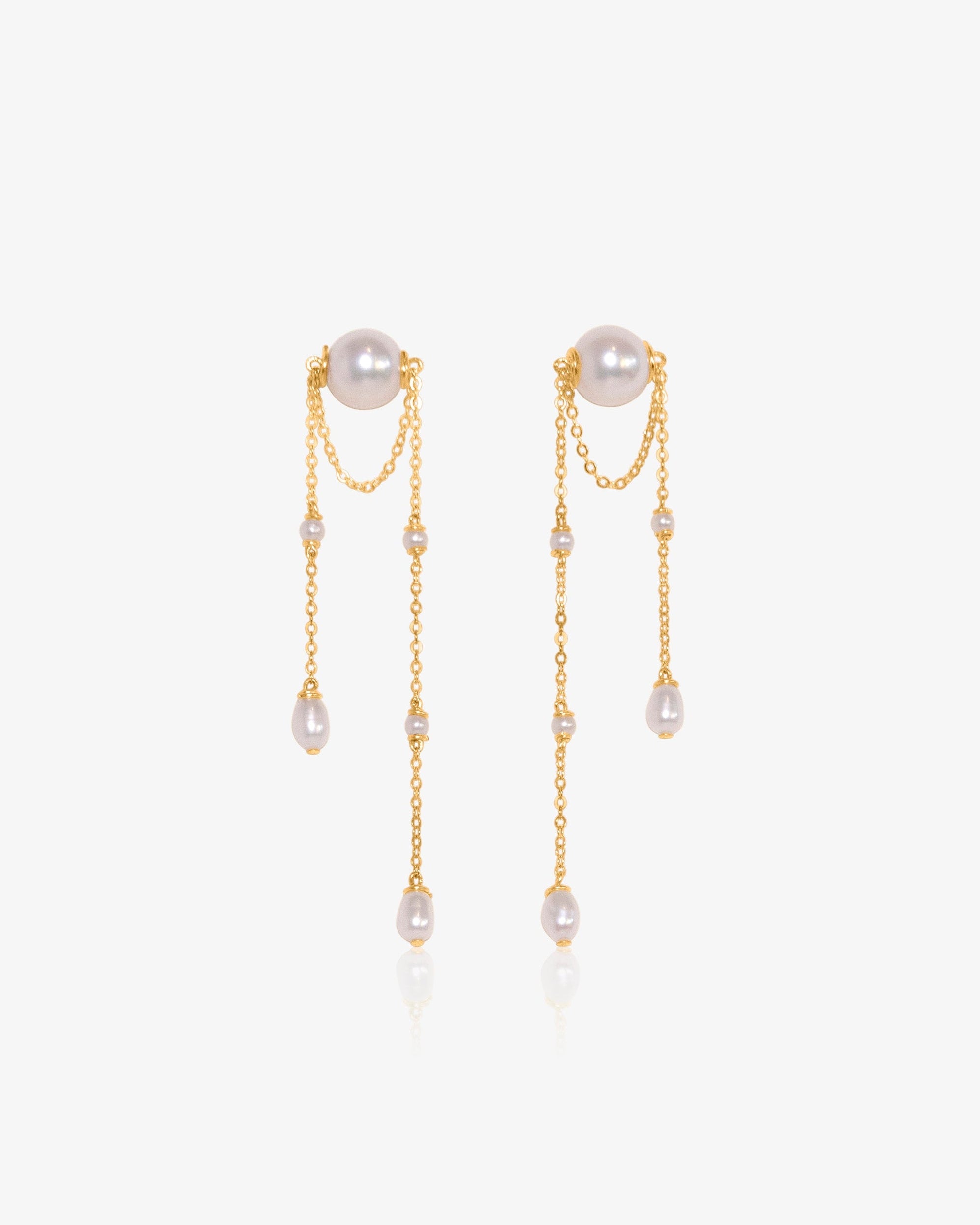 Juliet Earrings - | Adorn Pili | Pearl Statement Jewelry