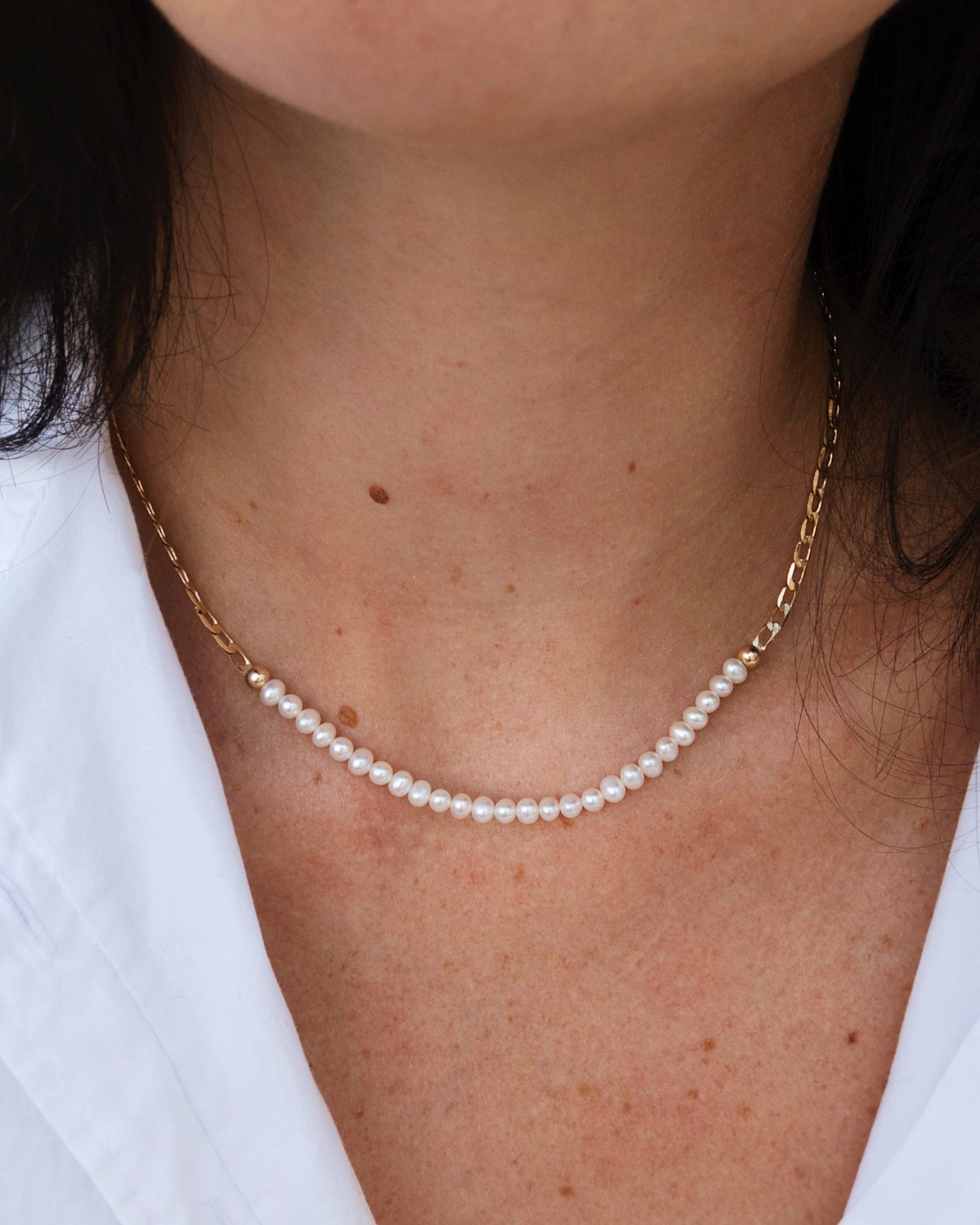 Pili Choker - | Adorn Pili | Pearl Statement Jewelry