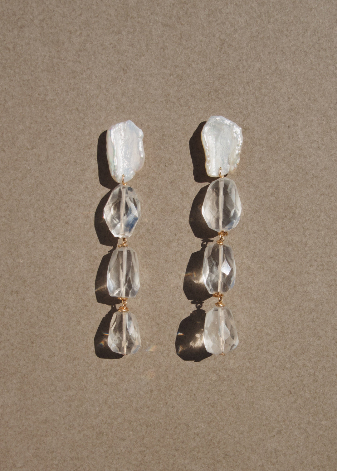 Crystal Drop Earrings