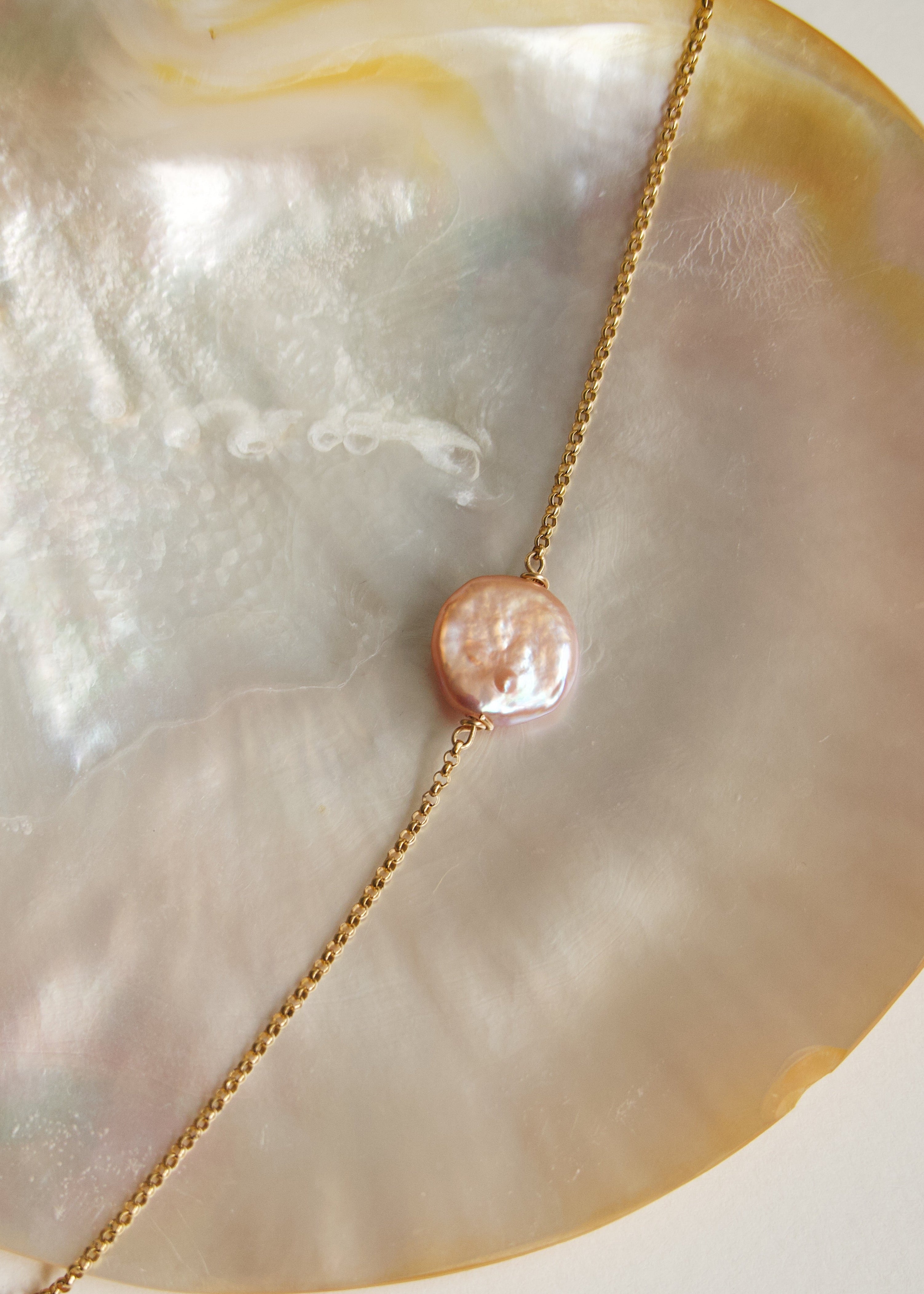 Adorn Pili Layla Pearl Bracelet 14K Gold-Filled – Freshwater