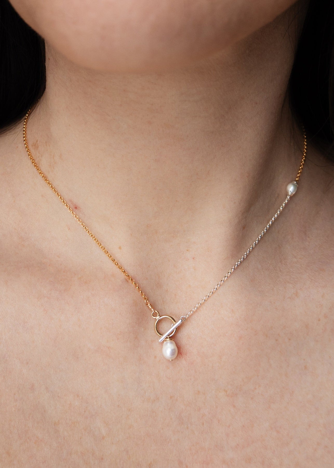 Adorn Pili Cielo Pearl Necklace Sterling Silver – Freshwater