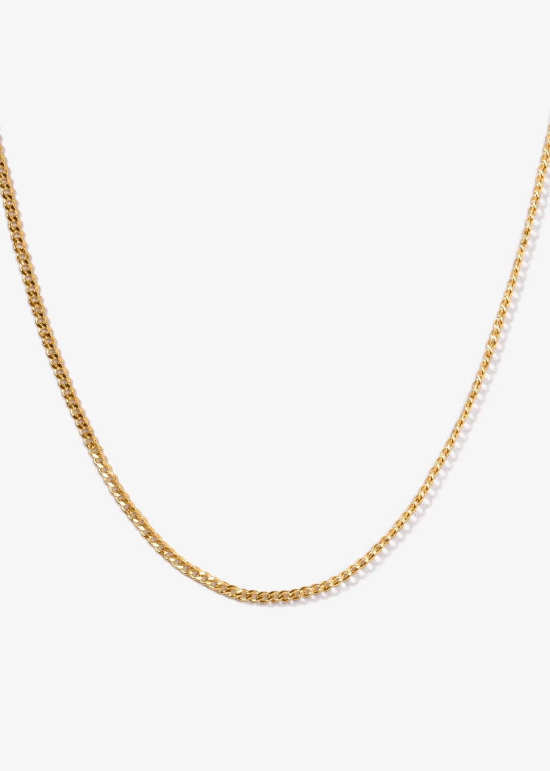 Gold-Filled chic curb chain