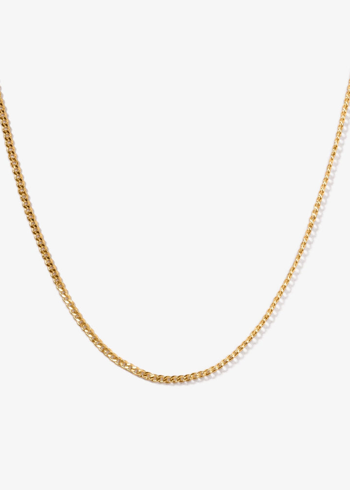 Gold-Filled chic curb chain