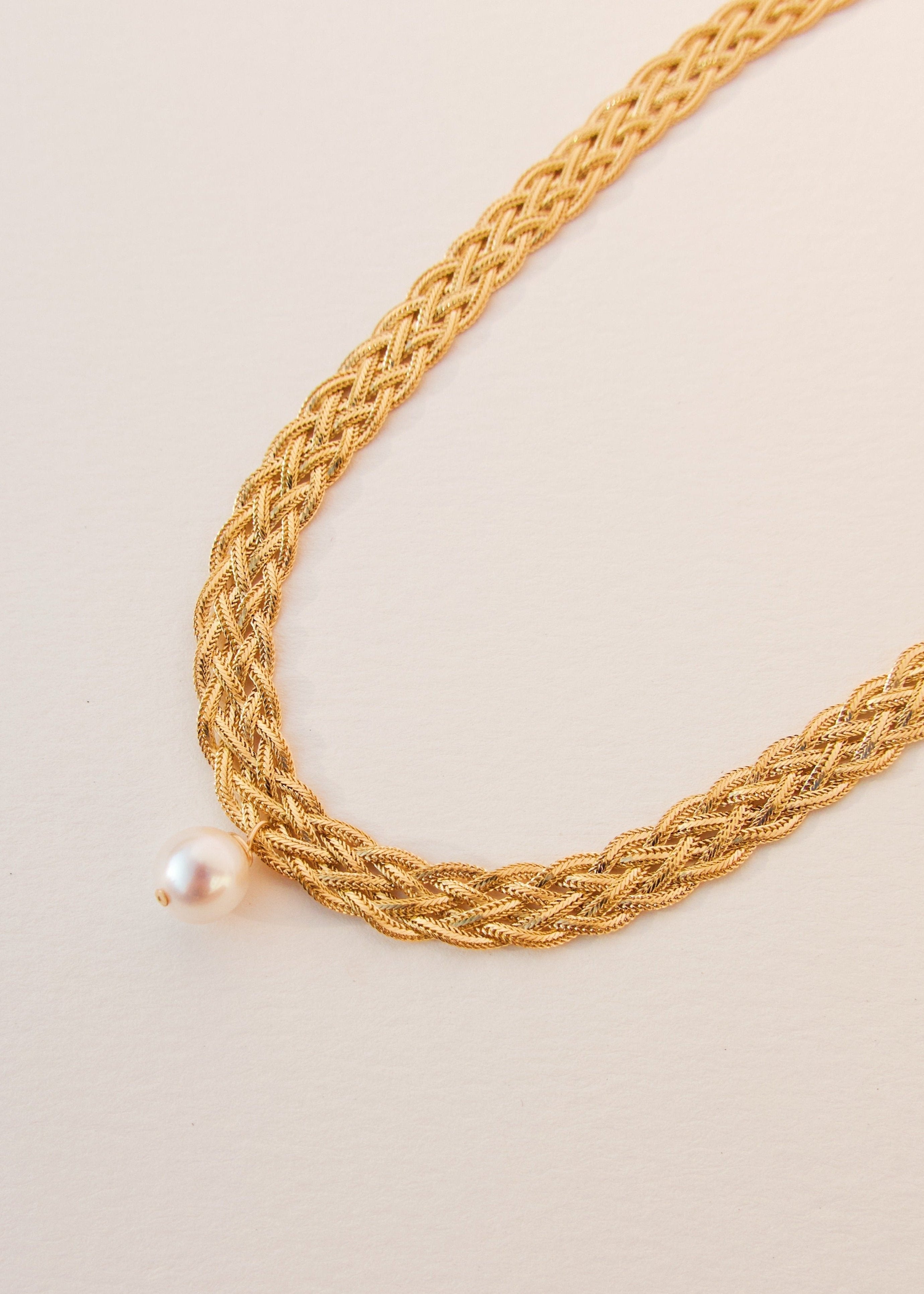 Adorn Pili Gemma Pearl Necklace 14K Gold-Filled – Freshwater