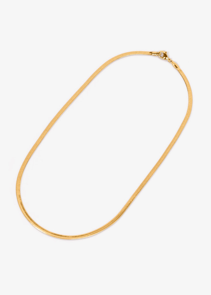 Gold-filled 20" sleeky necklace