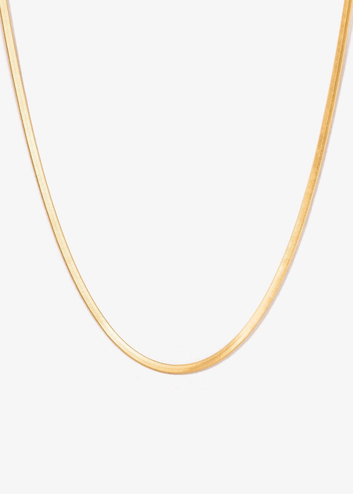 Gold-filled 20" sleeky necklace