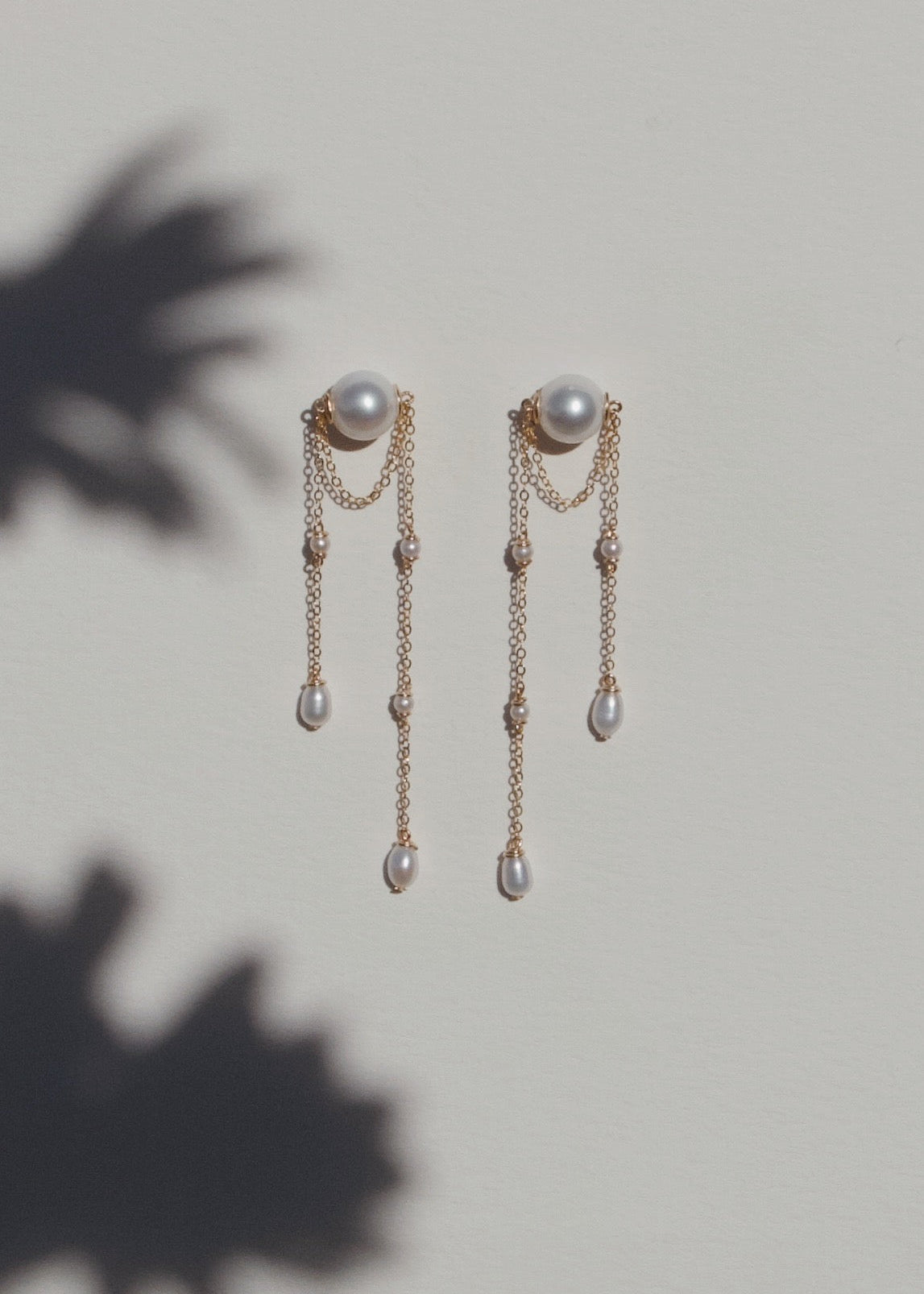 Juliet Earrings - | Adorn Pili | Pearl Statement Jewelry