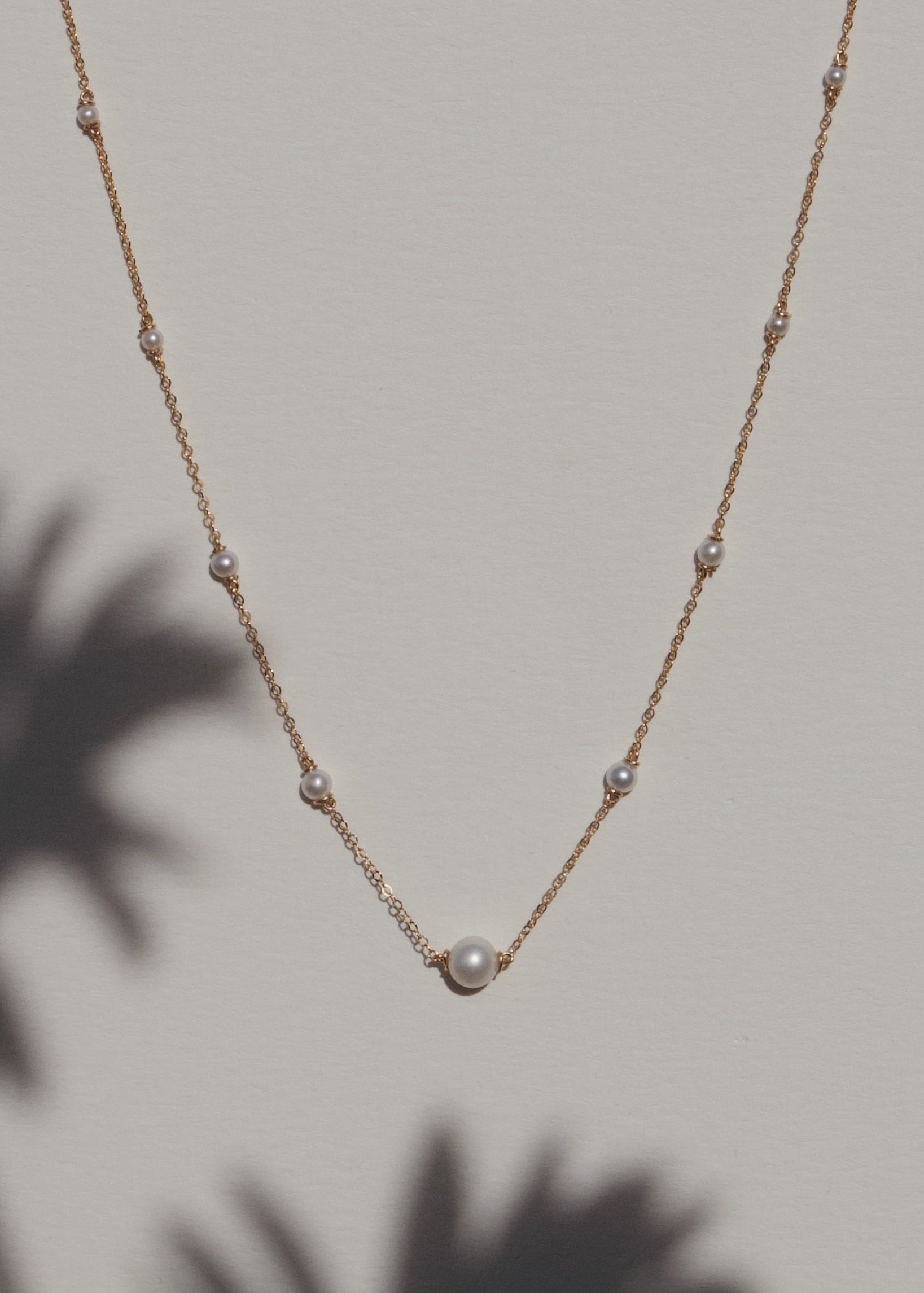 Lena Necklace - | Adorn Pili | Pearl Statement Jewelry