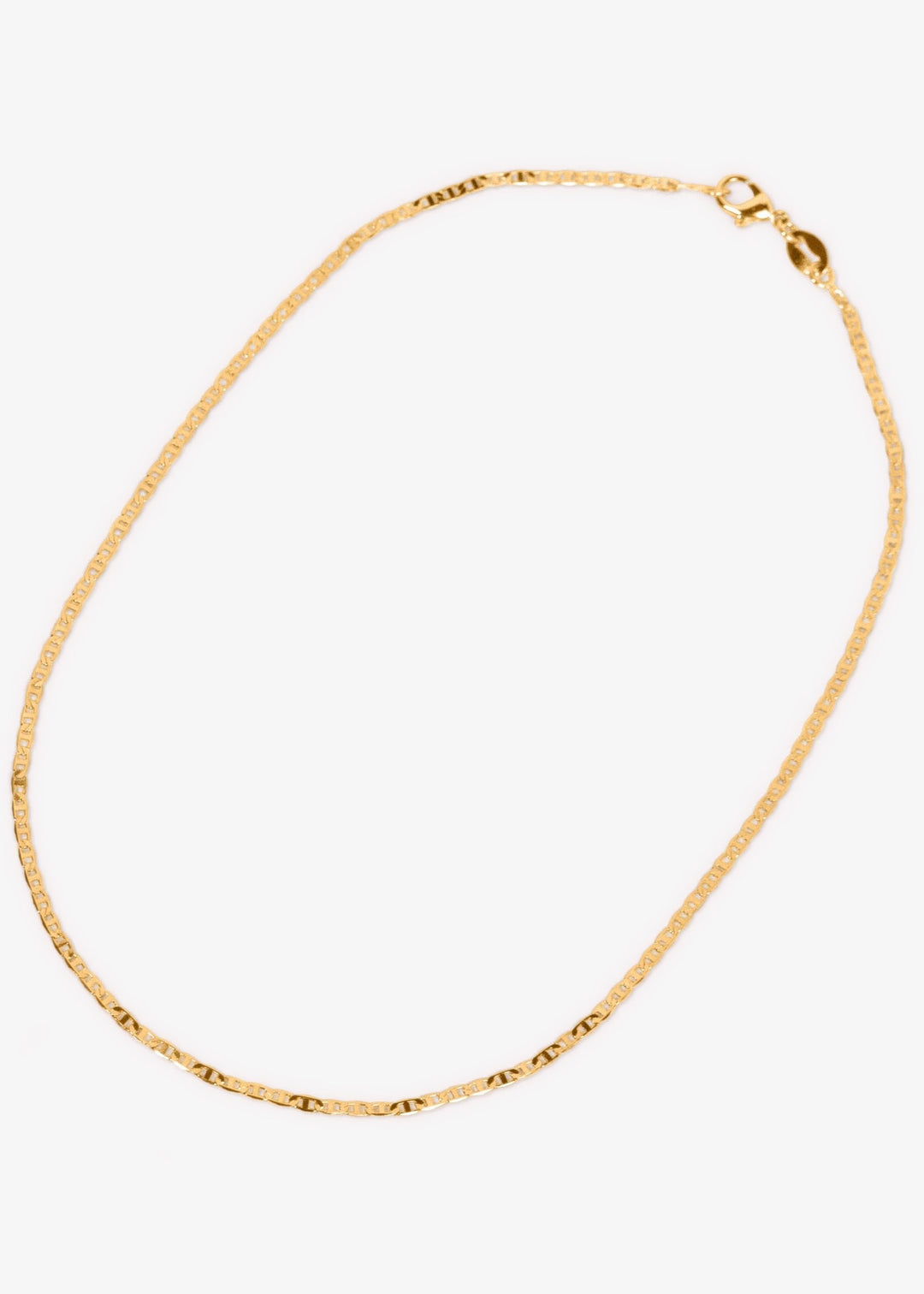 Gold-filled 14" sleeky necklace