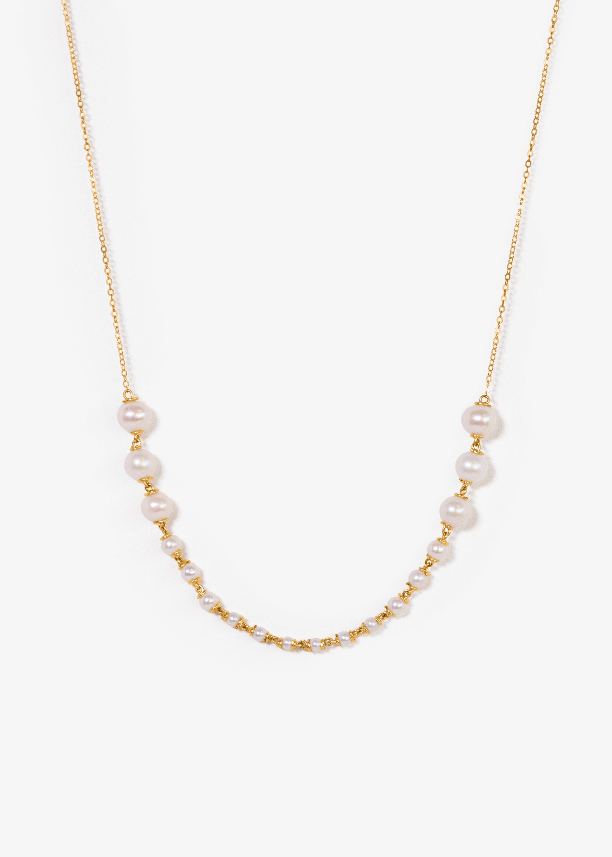 Odette Necklace - | Adorn Pili | Pearl Statement Jewelry