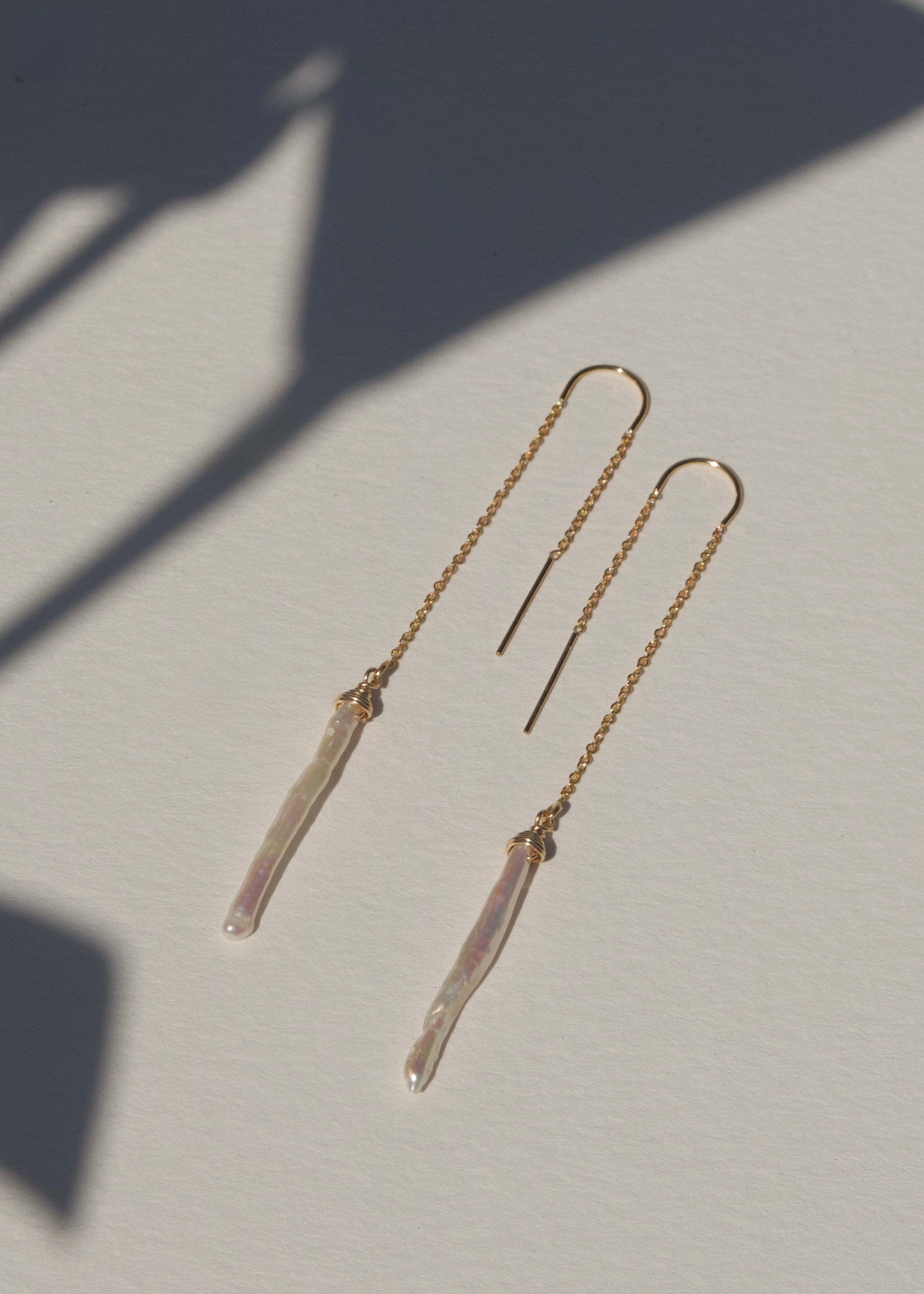 Raine Earrings - | Adorn Pili | Pearl Statement Jewelry