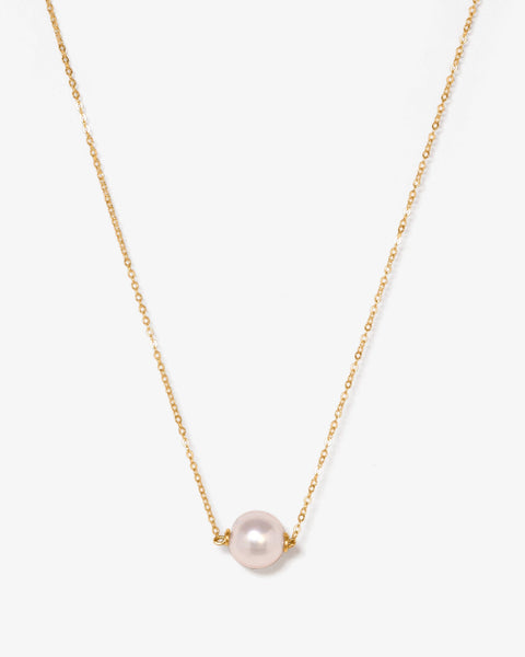 Solo Pearl Necklace - | Adorn Pili | Pearl Statement Jewelry